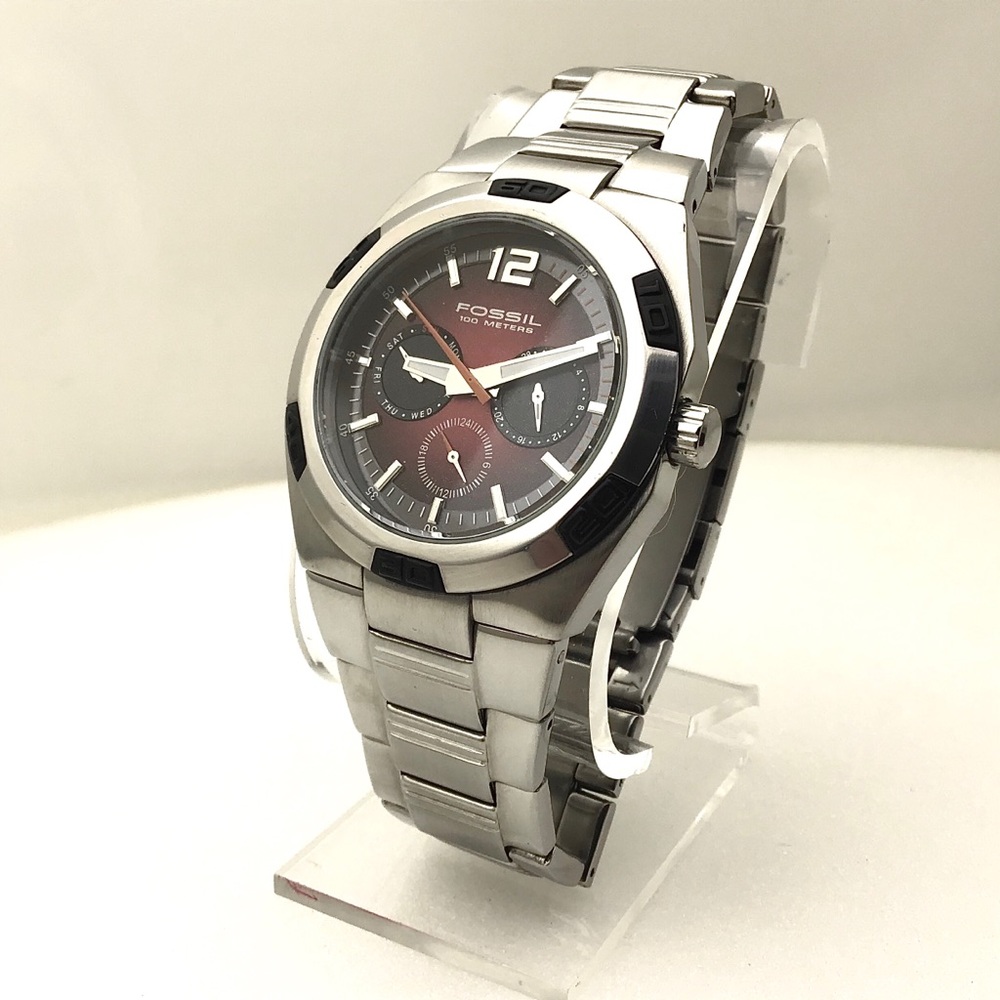 Rare Fossil Multifunction Watch - image 2